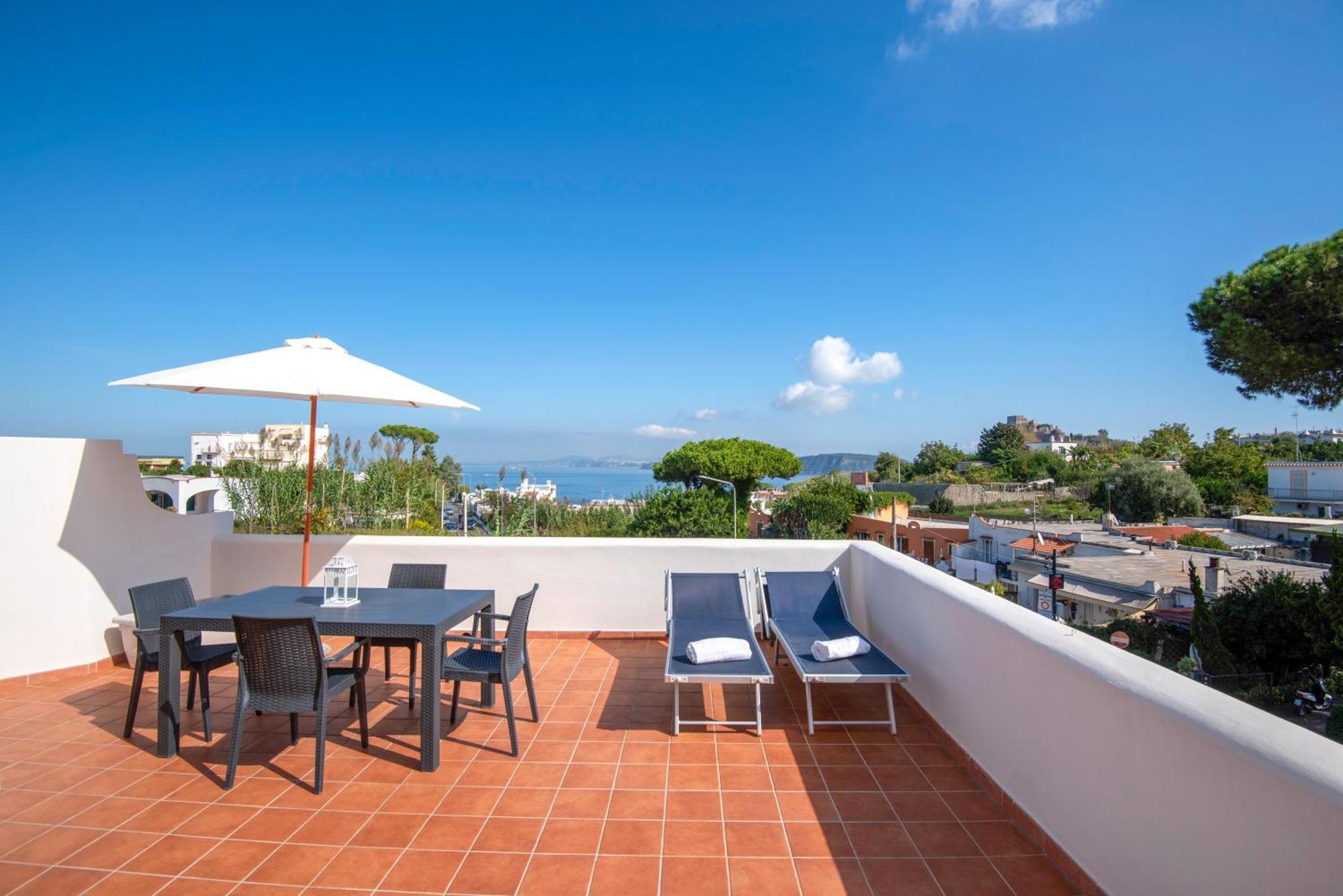 شقة La Baia Blu - ايسكيا المظهر الخارجي الصورة